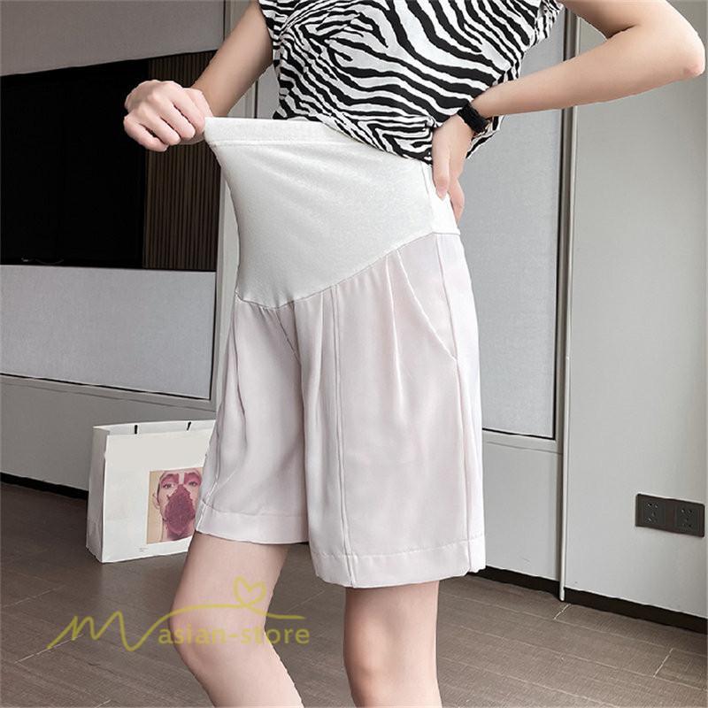 パンツ レギンス | マタニティ ショートパンツ 夏 サマーパンツ ハーフパンツ 通学 カジュアル パンツ マタニティパンツ おしゃれ ゆったり 妊婦服 上品 産後 ワイドパンツ 産前