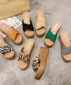 サンダル | 厚底ウエッジソール 韓国風