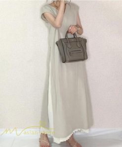 マキシ | ロングワンピース ロングスカート Aラインワンピース プリーツスカート セットアップ 2点セット 夏秋 大人 30代40代50代 可愛い 無地 レディース