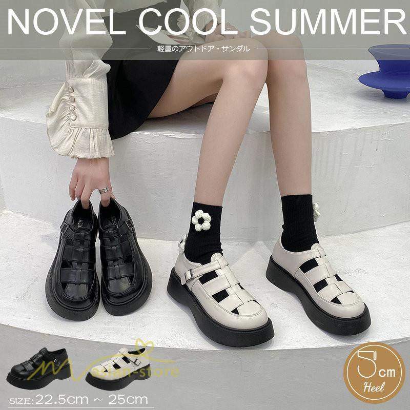 サンダル ミュール | サンダル レディース オフホワイト ブラック 黒 編み込み ストラップ 歩きやすい ぺたんこ おしゃれ 2022 旅行 お出かけ トレンド おでかけ カジュアル