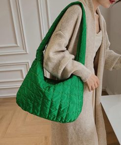 トートバッグ | キルトショルダーバッグダウン風レディース