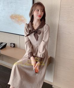 ミディアム | ワンピース レディース おしゃれ ロングワンピ 40代 50代 膝丈ワンピース 韓国風 着痩せ 大人可愛い 通勤 秋服 カジュアル 春夏 20代30代 レトロ風 上品 二次会