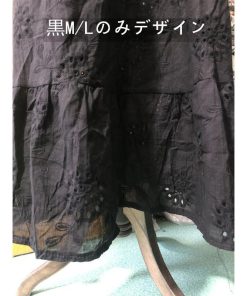 マキシ | 夏ワンピース 半袖 ロングワンピース Aライン 花刺繍 Vネック サマー ゆったり 夏コーデ 体型カバー 20代30代 黒 白 大人 40代 ママ OL シンプル フォーマル