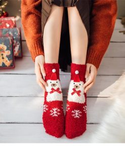 日用雑貨 | 靴下 ソックス あったかソックス 冬用ソックス クリスマス ルームソックス プレゼント ギフト ボックス 冷え症 冷え取り 4足セット レディース 保温 防寒