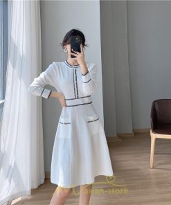 ニットワンピース | ワンピース レディース ニット ワンピース ニット チュニック 膝丈 ロング 長袖 着痩せ 20代30代40代50代 送料無料 秋冬 可愛い 秋冬コーデ