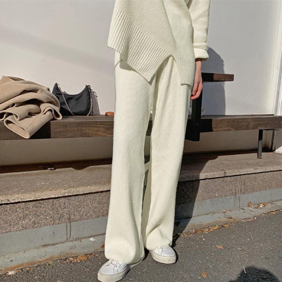 セットアップ | セットアップニット 秋冬 スリット 韓国