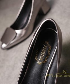 パンプス | レディースシューズ PUレザー 靴 ポインテッドトゥ 歩きやすい 疲れない 痛くない 太めヒール エレガント アウトドア オフィス 通勤 春夏秋 新作