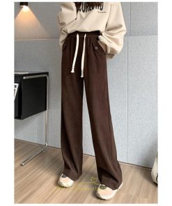 チノ・テーパード・ジョガー・スキニーパン | ワイドパンツ レディース 冬 秋 黒 きれいめ ワイドパンツルック ボトムス ウエストゴム  10代20代30代40代50代 着痩せ カジュアル ゆったり 体型カバー