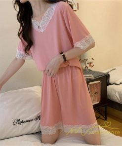 パジャマ　ルームウェア | パジャマ レディース 夏 半袖 ルームウェア 涼しい 部屋着 ナイトウェア 寝間着 柔らかく軽い薄手の快適Tシャツパジャマ 部屋着 薄手パジャマ 上下セット