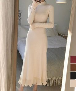 ワンピース | ニットロング レディース秋冬