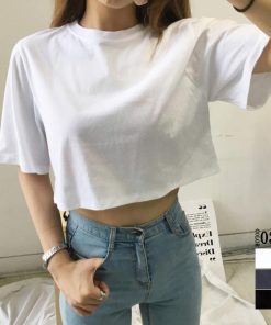 Tシャツ・カットソー | Tシャツ レディース 半袖 ショート丈 夏