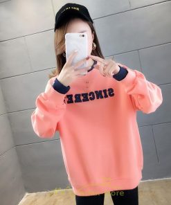 パーカー | トレーナー Tシャツ レディース 長袖 切り替え スウェット ゆったり 韓国風 トップス カジュアル 体型カバー 可愛い お出かけ 楽チン 通勤 通学