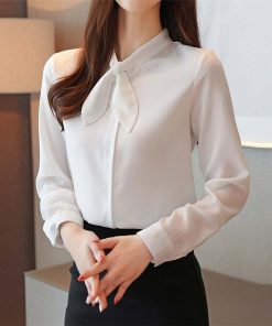 シャツ・ブラウス | シフォンシャツ ブラウス リボン レディース ビジネス フォーマル 通勤OL シンプル ファッション トレンド 大人 気質 事務服 着回し 大人 カジュアル 面接