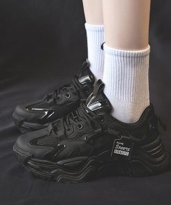 ショートブーツ | 厚底スニーカー レディース 韓国風