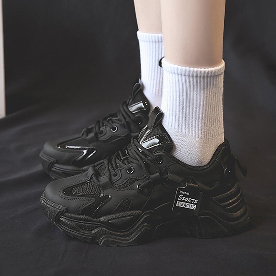 ショートブーツ | 厚底スニーカー レディース 韓国風