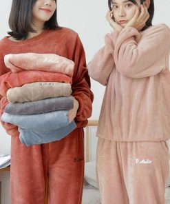 インナー・ルームウェア | フリースパジャマ 上下セット レディース