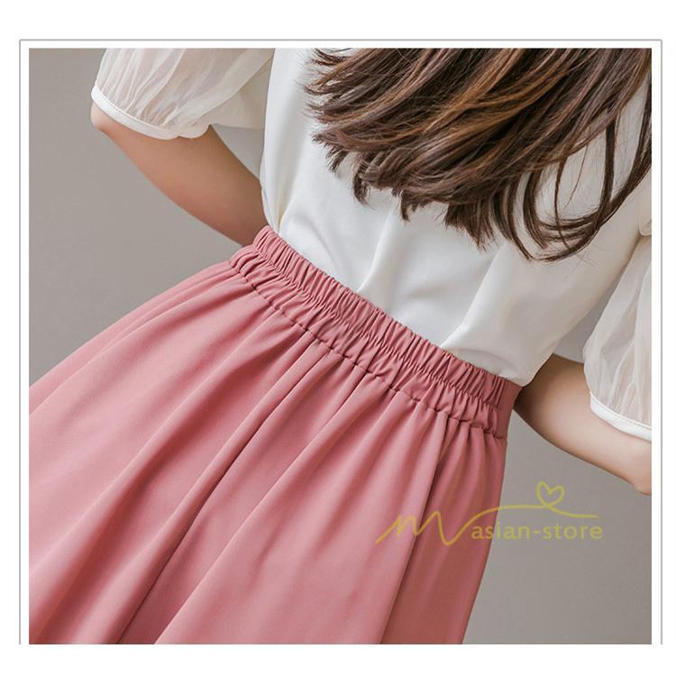 スカート | 膝丈 春秋 無地 フレアレディース ミディアム丈 ペンシルミモレ 黒 大人 20代 30代 40代 上品 OL エレガント 母 ママ