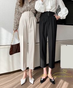 チノ・テーパード・ジョガー・スキニーパン | テーパードパンツ レディース 涼しい スーツパンツ スリムパンツ ハイウエスト 無地 美脚 大人 30代40代 黒パンツ オフィス 落ち感 通勤
