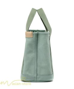 女性用バッグ | ミニトートバッグ レディース 仕切り キャンバス 帆布 ランチバッグ シンプル おしゃれ 通勤 通学 3つ仕切り マザーズバッグ かわいい おしゃれ 収納 多機能