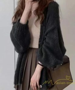 カーディガン | レディース 2wayニット秋冬 羽織り セーター アウター 軽 ライトアウター ニット 前ボタン Ｖカーデ フロントボタン ゆる 秋物