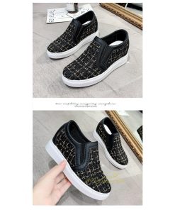 スニーカー | スリッポン レディース おしゃれ 紐なし インソール スリッポン大人カジュアル 厚底スニーカー 厚底スリッポン ローカットスニーカーレディース