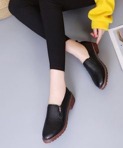 パンプス | オックスフォードシューズ レディース レザー ローファー通勤 ヒール パンプス