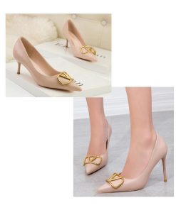 パンプス | ハイヒール 黒 ブラック ベージュ つや消し ヒール レディース ピンヒール ポインテッドトゥ セクシー 可愛い 高め OL 6センチ9.5センチ 通勤 女性