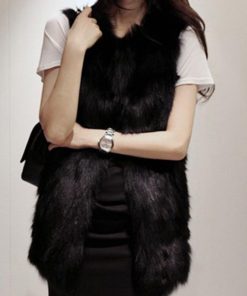 ベスト | チョッキ ジレ 毛皮 アウター レディース 秋冬 ファ レディース ファー 前開き