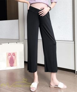 パンツ レギンス | マタニティ ワイドパンツ ガウチョパンツ 着痩せ 無地 着痩せ ゆったり マタニティパンツ パンツ マタニティウェア 日常 夏新作 おしゃれ サマー サマーパンツ