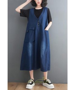 オーバーオール サロペット | ジャンパースカート 大人 春 夏 秋 レディース デニム ジャンスカ サロペット ワンピース サロペット お出かけ 通勤 大きいサイズ おしゃれ 通学 可愛い