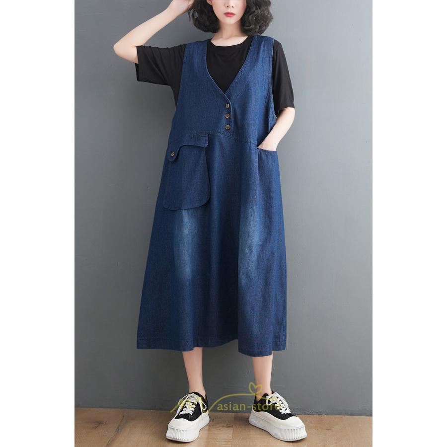 オーバーオール サロペット | ジャンパースカート 大人 春 夏 秋 レディース デニム ジャンスカ サロペット ワンピース サロペット お出かけ 通勤 大きいサイズ おしゃれ 通学 可愛い