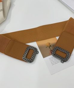 その他小物 | ゴム フェイクレザー レディース 韓国風 オールシーズン サッシュベルト おしゃれ バックルベルト 細見え