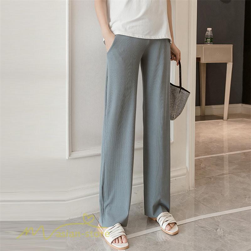 パンツ レギンス | マタニティ パンツ マタニティパンツ 着痩せ ワイドパンツ 無地 薄手 春 夏 秋 カジュアル 無地 妊婦 お出かけ きれいめ ウエスト調整 妊婦服 柔らか おしゃれ