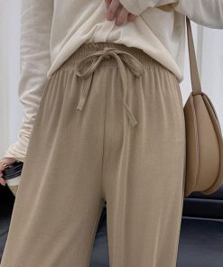 ワイドパンツ | ハイウエスト レディース ストレートパンツ 接触冷感 ロングパンツ ハイウエストサマーパンツ リラックスパンツ