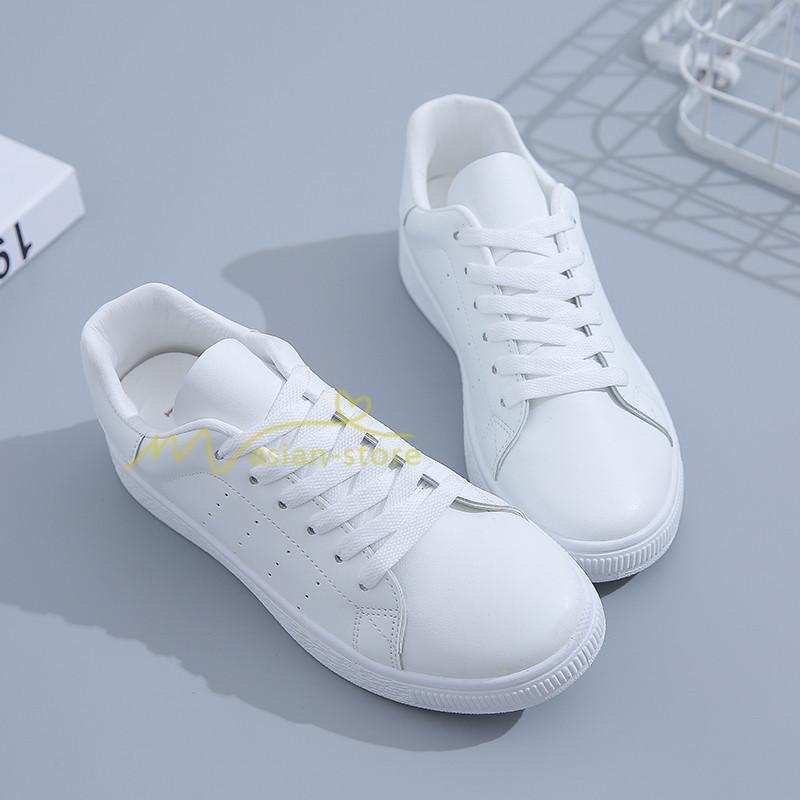 スニーカー | スニーカー レディース レディースシューズ ローカット 靴 フラットシューズ ぺたんこ ウォーキングシューズ Pu革 厚底送料無料 美脚 歩きやすい