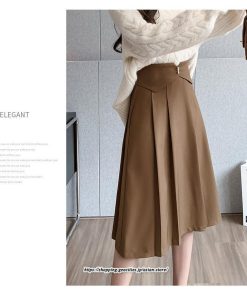 スカート | 膝丈 ひざ丈 秋冬新作 ミモレ丈 Aライン キレイめ 着痩せ 2022新作 通勤 通学 20代 30代 50代 秋服A 大人フェミニン 40代 ナチュラル