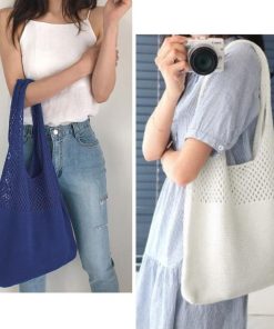 トートバッグ | ニット編み バッグ鞄かばん