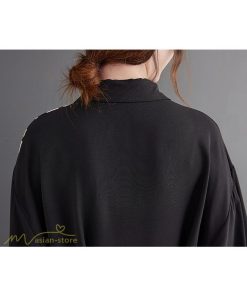 シャツワンピース | ワンピース 長袖 秋 新作 チェック柄 ゆったり 切り替え フリーサイズ ウエストリボン 体型カバー シンプル 大人 バルーンスリーブ 前開き