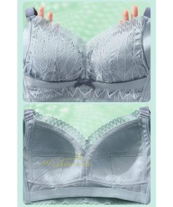 ショーツ | 胸 小さく 見せる ブラ 大きいサイズ クラッシィワイヤレスブラ ボタニカルレース ブラジャー フルカップ 20代30代40代50代60代 ノンワイヤー 補正 上品 下着