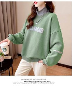 パーカー | トレーナー レディース トップス スウェット 裏起毛 長袖 暖か ハイネック おしゃれ カジュアル ゆったり カジュアル 長袖トレーナー 大人 冬 着痩せ 秋新作
