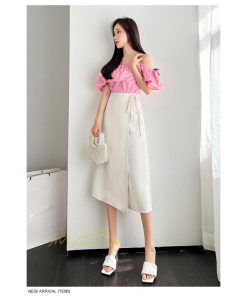 スカート | ボトムス レディース きれいめ 春夏 タイトおしゃれ 膝丈 フォーマル 通勤 韓国風 40代 20代30代 ハイウエスト エレガント 着回し