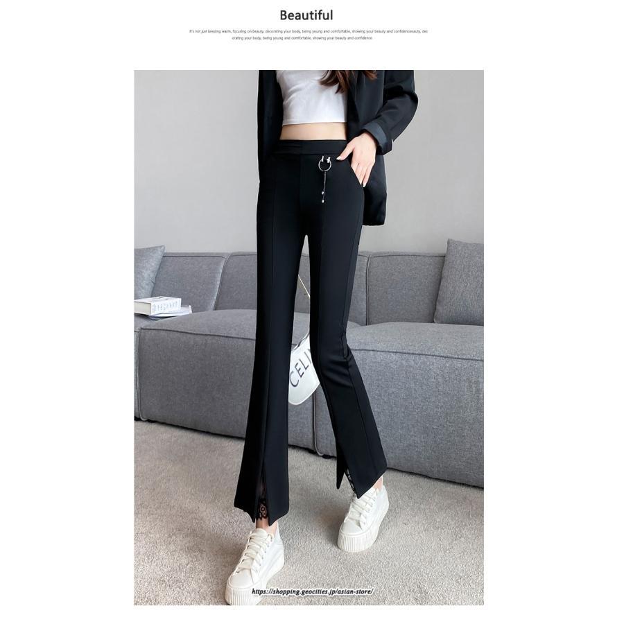 チノ・テーパード・ジョガー・スキニーパン | パンツ レディース フレアパンツ 9分丈 カジュアル フレアパンツ ハイウエスト スキニーパンツ トレンド かわいい お出かけ おしゃれ 送料無料 デイリー デート