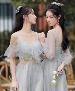 大人 | パーティードレス 結婚式 服装 ドレス フォーマル ワンピース 韓国 ミモレ丈 体型カバー 顔合わせ お呼ばれ 20代 女の子 可愛い 袖あり 30代 40代