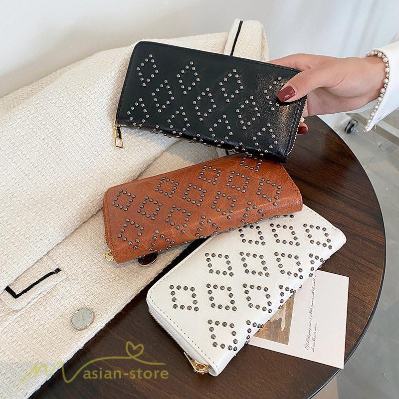 さいふ バッグ | さいふ ロングウォレット レディース 収納スペースが多い 使いやすい 便利 主婦 収納力 ファスナー かわいい カワイイ 収納 お洒落 財布 オシャレ