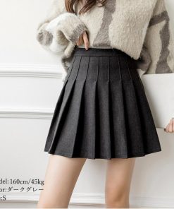 ミニスカート | プリーツハイウエスト韓国