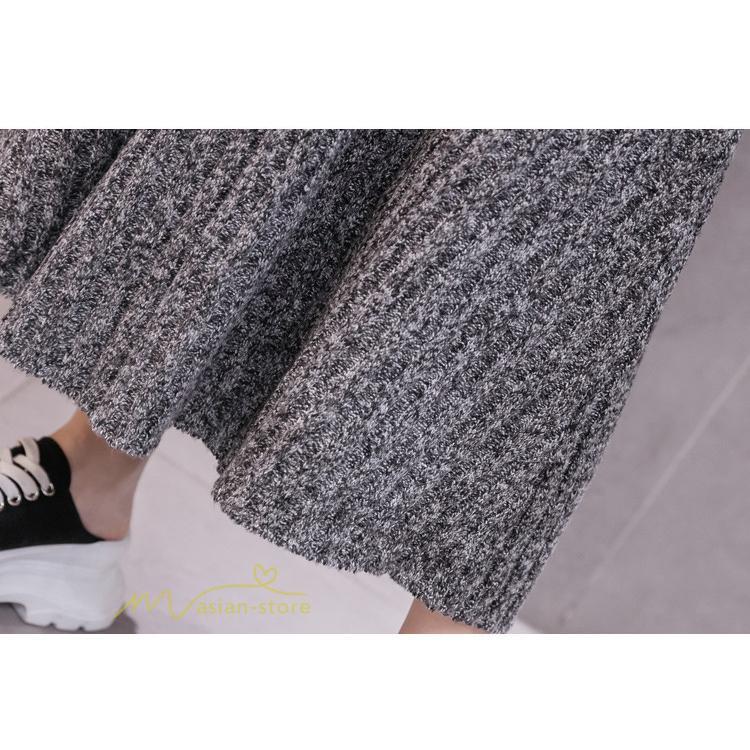 スカート | マタニティ秋 冬 ニット コーデ ロング丈 Aラインマタニティウェア 産前 産後 ゆったり ウエスト調整 きれいめ ハイウエスト 上品