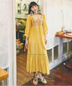 マキシ | 長袖ワンピース レディース 夏秋 コットン 10代 20代 30代 40代 50代 マキシワンピース ロングワンピース おしゃれ 着痩せ 大人可愛い 綺麗 かわいい