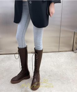 ロングブーツ | レディース ブーツ レディース 靴 シューズ 合皮レザー 歩きやすい 美脚 カジュアル 通勤 2022 ノーインソール インソール 通学 おしゃれ