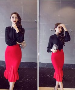 スカート | タイトマーメイドセクシー膝下丈ヒップアップ ハイウエスト 30代40代 大人 上品 50代60代 オフィス