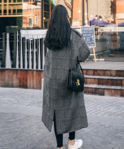 トレンチコート | チェスターコート グレンチェック 韓国